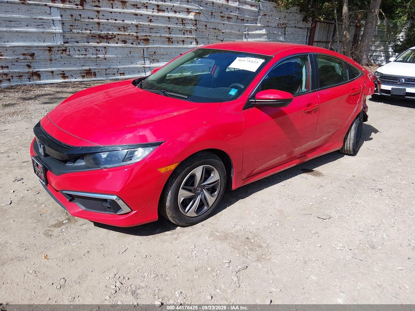 Vin: 2hgfc2f62mh542230, lot: 46675285, honda civic lx 20212
