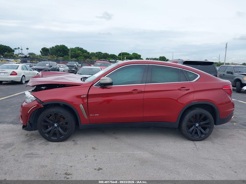BMW X6 2018 VIN 5UXKU2C55J0Z61287