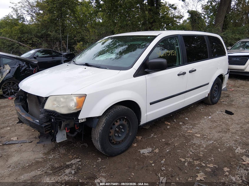 Vin: 2c4rdgbg9cr291980, lot: 46675311, dodge grand caravan se/avp 20122