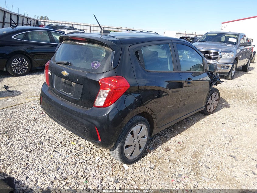 Vin: kl8cb6sa0hc839097, lot: 46675322, chevrolet spark ls cvt 20174
