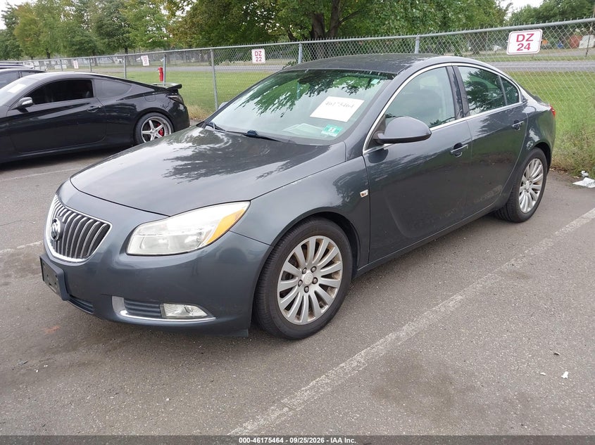 2011 Buick Regal, Звичайний знос, IAAI, VIN 2G4GN5EC6B9179696 — фото 2