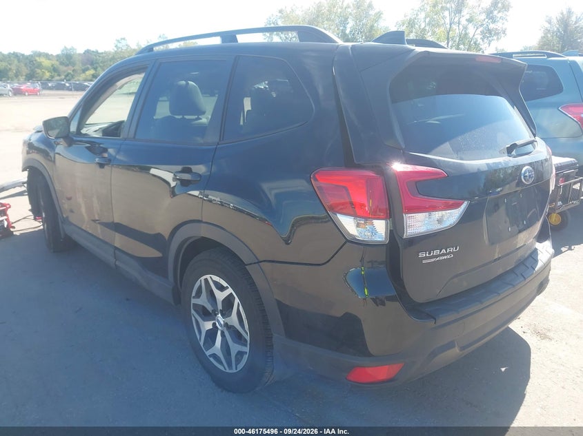 Vin: jf2skajc4mh496141, lot: 46675356, subaru forester premium 20213