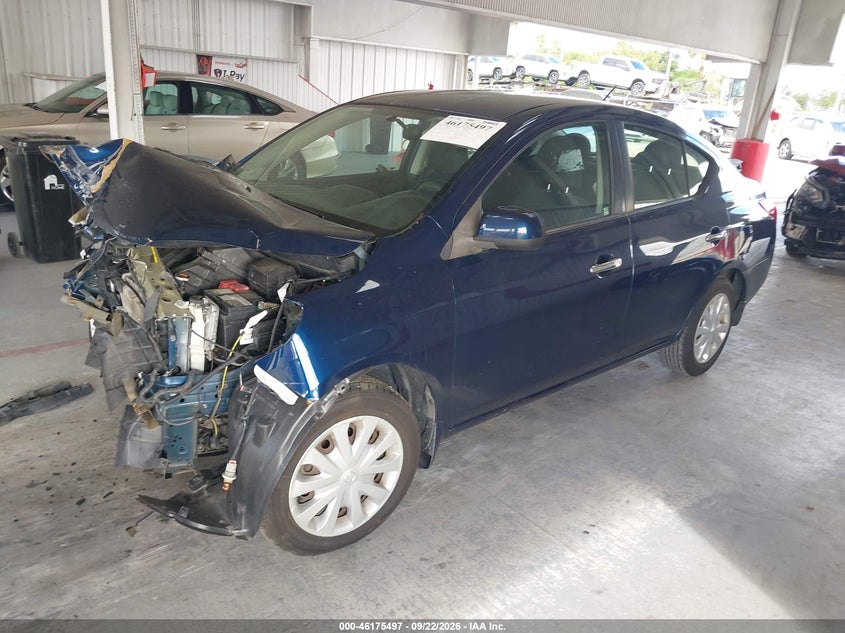 Vin: 3n1cn7ap7cl902397, lot: 46675357, nissan versa 1.6 sv 20122