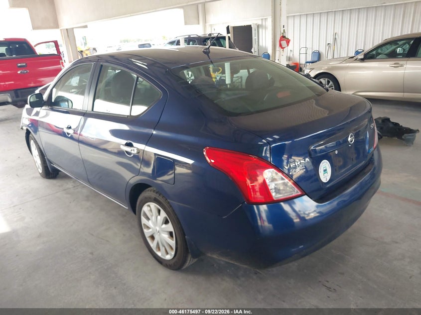 Vin: 3n1cn7ap7cl902397, lot: 46675357, nissan versa 1.6 sv 20123