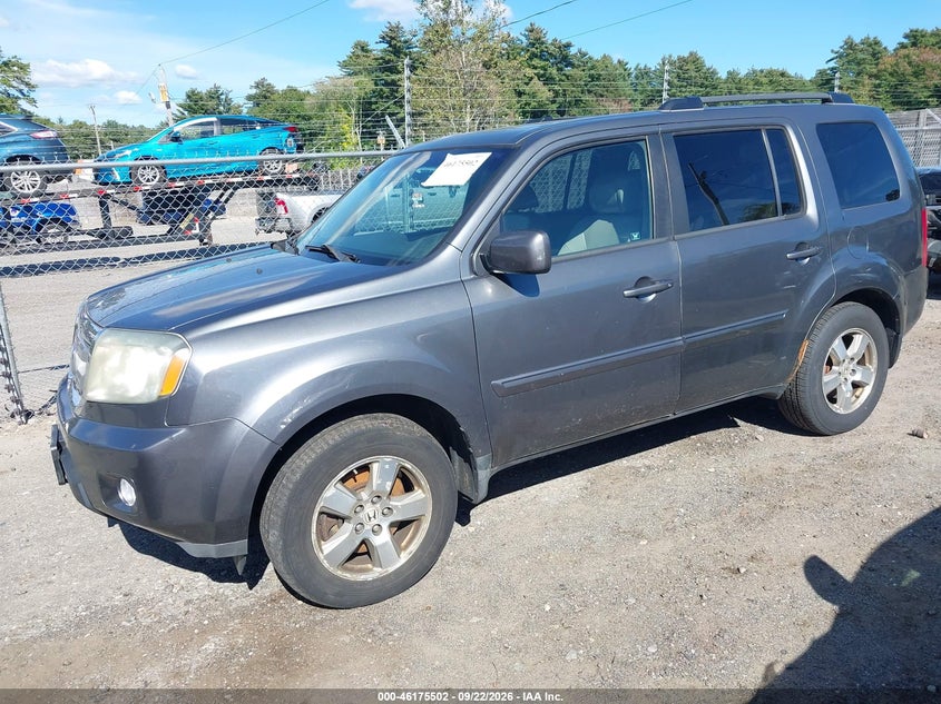 Vin: 5fnyf4h59bb003606, lot: 46675362, honda pilot ex-l 20112