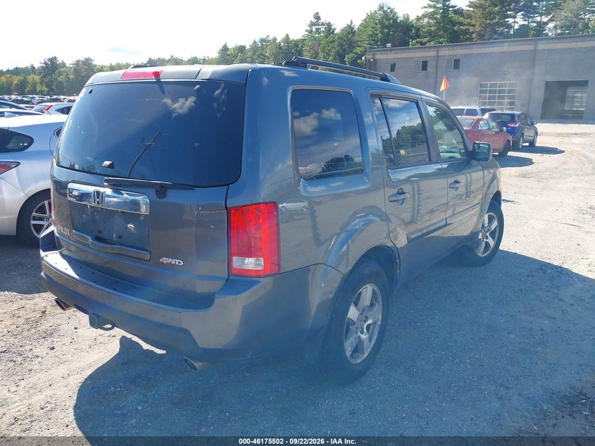 Vin: 5fnyf4h59bb003606, lot: 46675362, honda pilot ex-l 20114