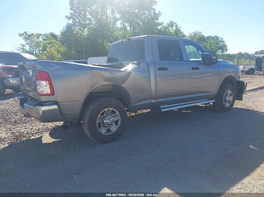 Vin: 3c6ur5cl7pg538699, lot: 46675363, ram 2500 tradesman  4x4 6'4 box 20234