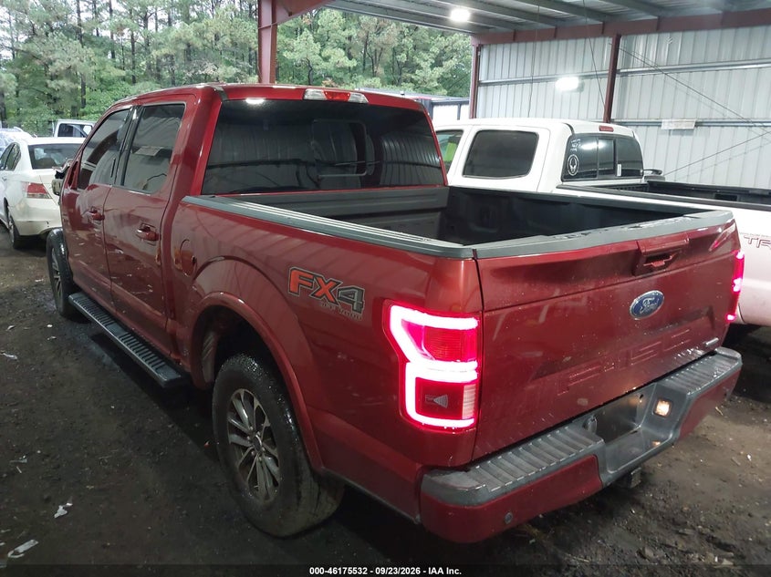 Vin: 1ftew1eg7jfa42325, lot: 46675392, ford f-150 lariat 20183