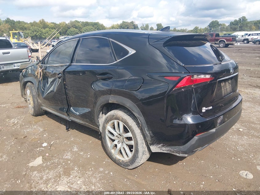 Vin: jtjyarbz3g2041394, lot: 46675403, lexus nx 200t 20163