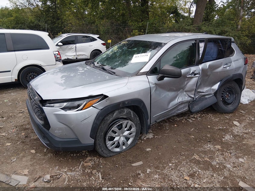 Vin: 7muaaaagxnv033343, lot: 46675417, toyota corolla cross l 20222