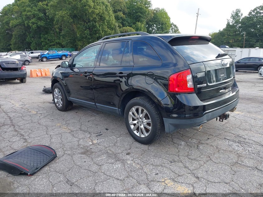 Vin: 2fmdk3jc9eba02840, lot: 46675424, ford edge sel 20143