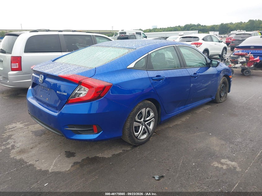 Vin: 19xfc2f58ge028713, lot: 46675425, honda civic lx 20164