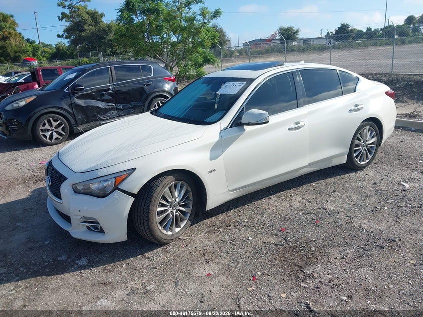 Vin: jn1ev7ap1jm355591, lot: 46675439, infiniti q50 3.0t luxe 20182