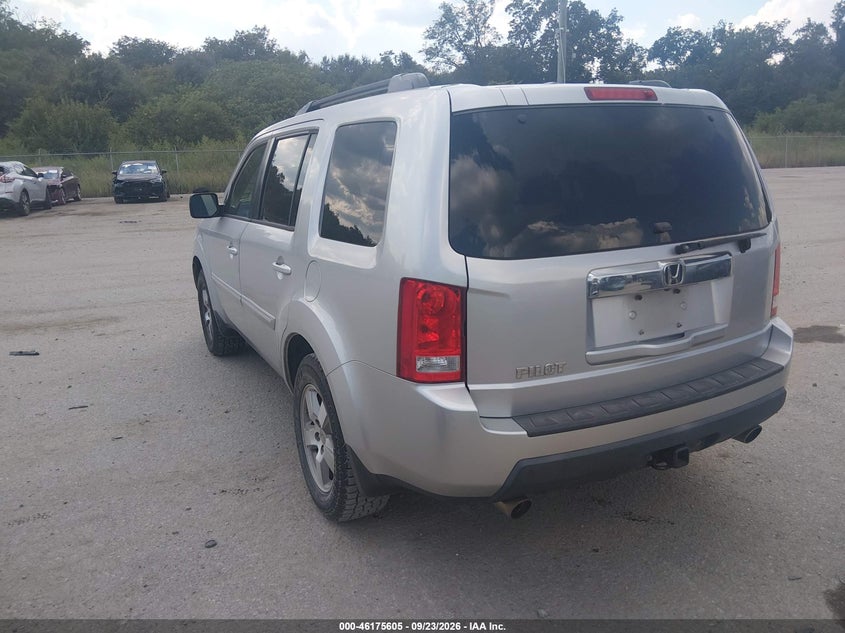 Vin: 5fnyf3h50bb038027, lot: 46675465, honda pilot ex-l 20113