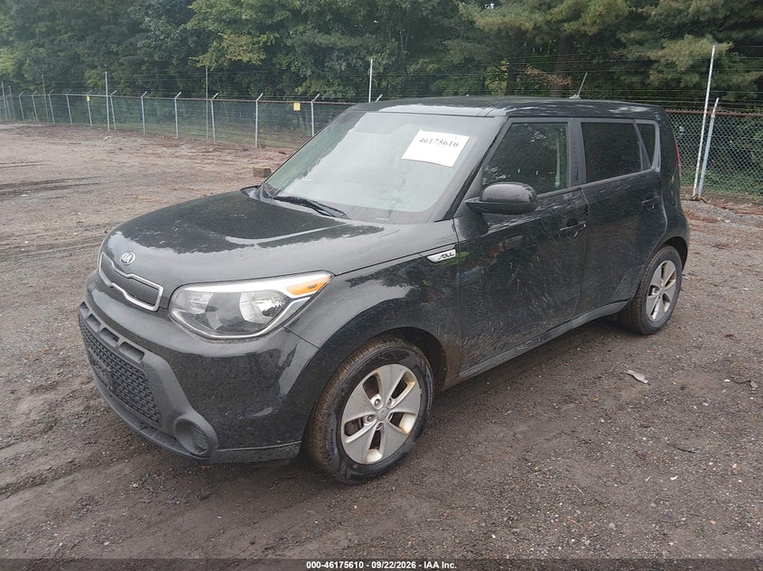 Vin: kndjn2a22g7382289, lot: 46675470, kia soul 20162