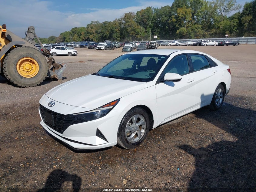 2021 Hyundai Elantra Se, Normal Wear & Tear, IAAI, VIN 5NPLL4AGXMH049545 — photo 2