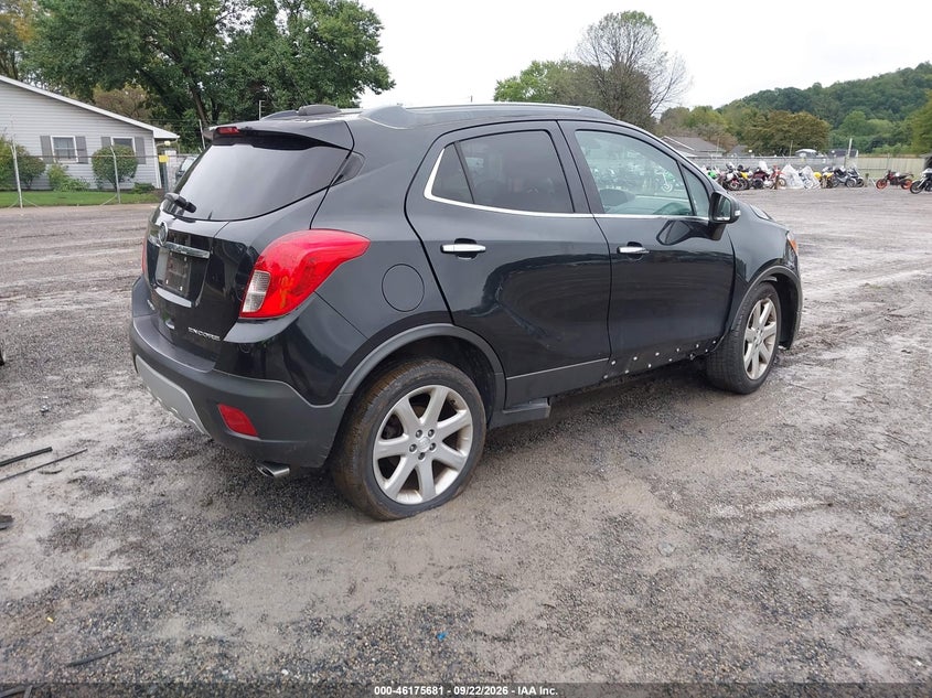 Vin: kl4cjbsb7fb239654, lot: 46675541, buick encore convenience 20154