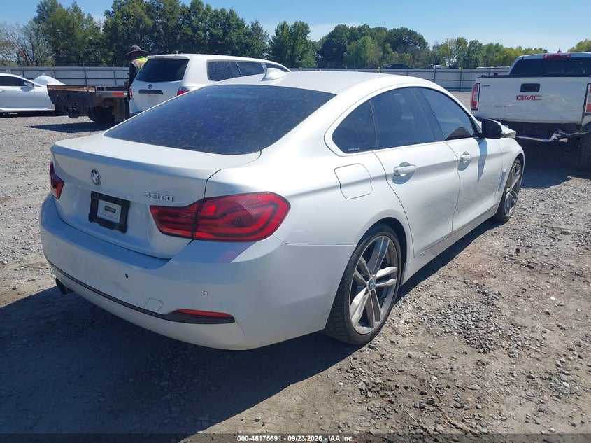 Vin: wba4j1c51jbg76250, lot: 46675551, bmw 430i gran coupe 20184