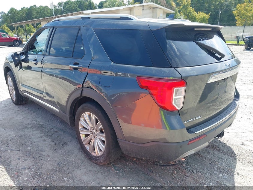 Vin: 1fmsk8fh3lgb18212, lot: 46675554, ford explorer limited 20203