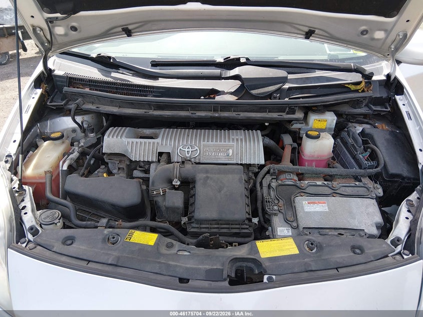 TOYOTA PRIUS PLUG-IN 2012 VIN JTDKN3DP4C3026655