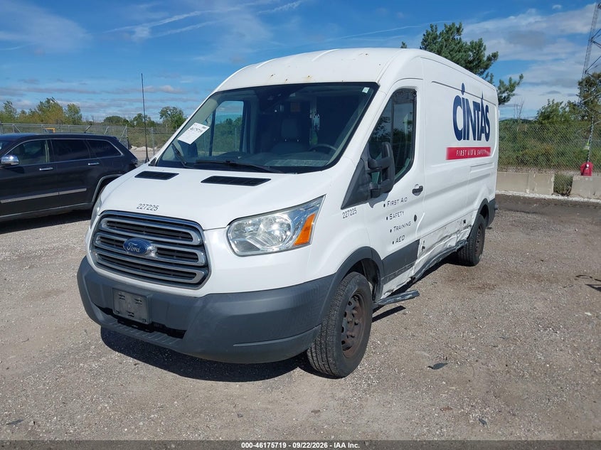 Vin: 1ftye2cm0gka38485, lot: 46675579, ford transit-150 20162