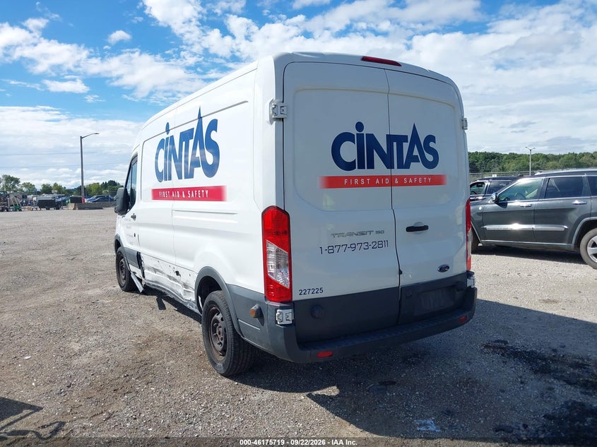 Vin: 1ftye2cm0gka38485, lot: 46675579, ford transit-150 20163