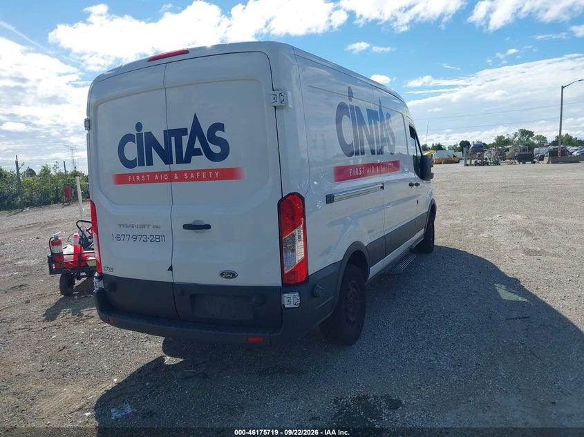 Vin: 1ftye2cm0gka38485, lot: 46675579, ford transit-150 20164