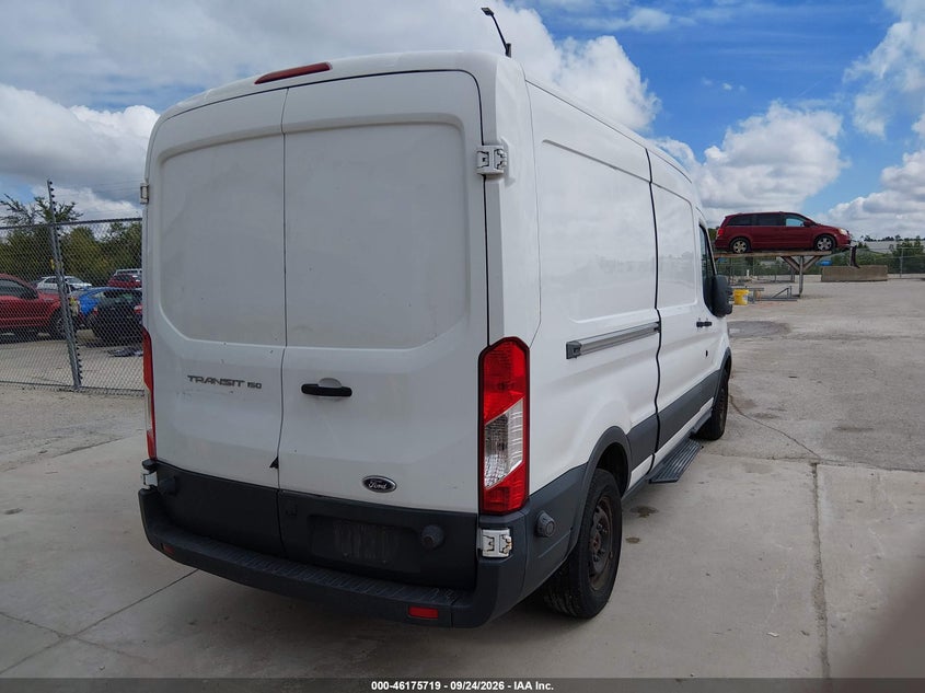 Vin: 1ftye2cm0gka38485, lot: 46675579, ford transit-150 20164
