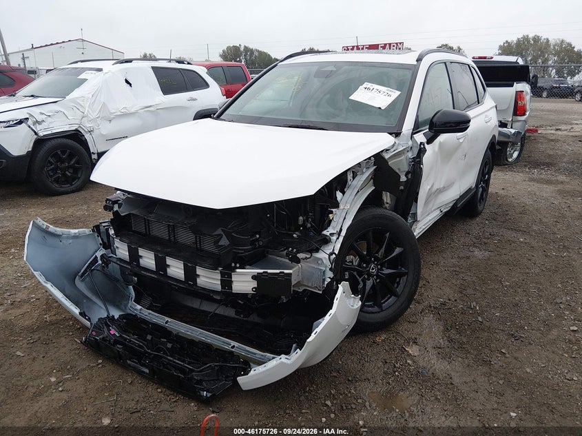 Vin: 7fars6h88te116331, lot: 46675586, honda cr-v hybrid awd sport-l 20262