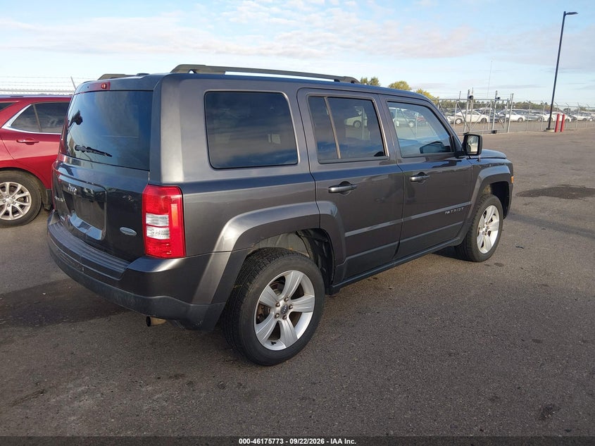 Vin: 1c4njrfb4fd136276, lot: 46675633, jeep patriot latitude 20154