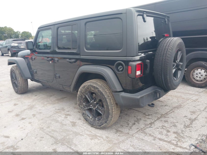 Vin: 1c4hjxdg6lw313359, lot: 46675650, jeep wrangler unlimited sport altitude 4x4 20203