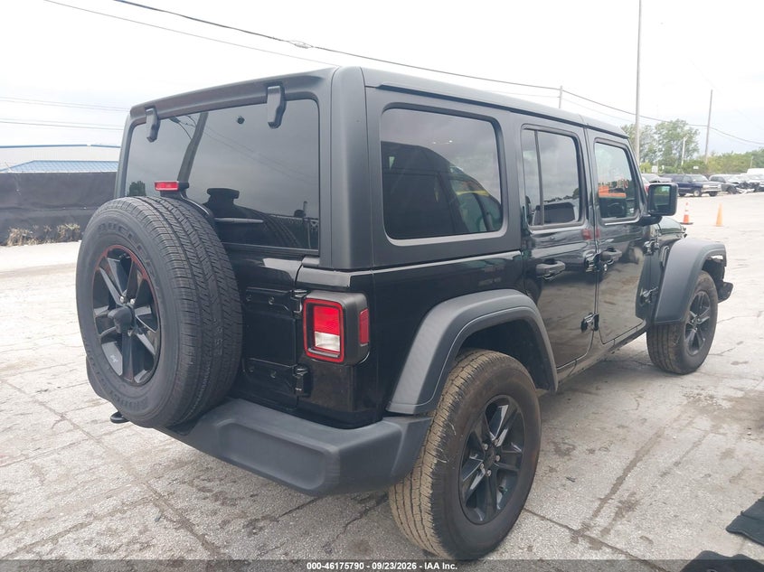 Vin: 1c4hjxdg6lw313359, lot: 46675650, jeep wrangler unlimited sport altitude 4x4 20204