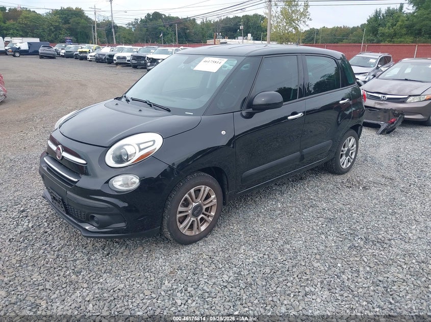 2020 Fiat 500L, Rear, IAAI, VIN ZFBNFAAH2LZ042753 — photo 2