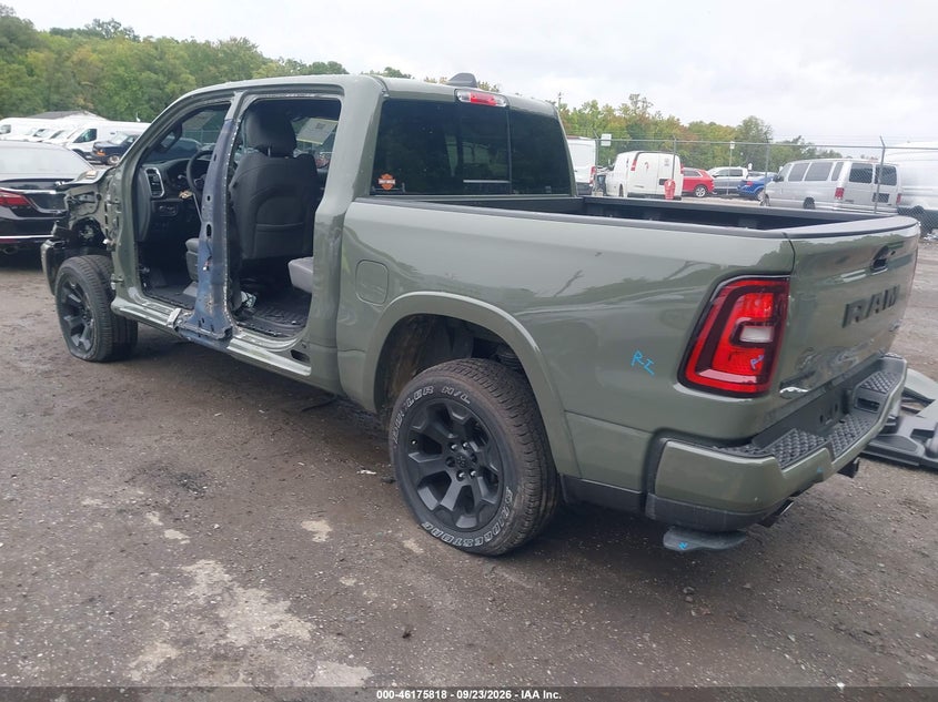 Vin: 1c6srfft8tn305747, lot: 46675678, ram 1500 big horn  4x4 5'7 box 20263