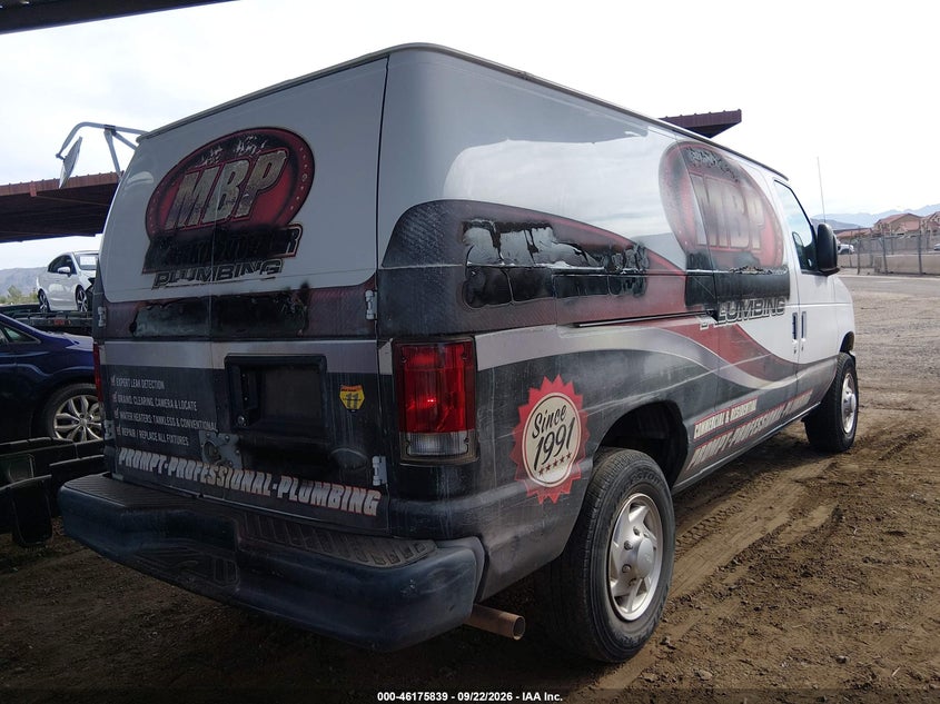 Vin: 1ftne2ew5ada85878, lot: 46675699, ford e-250 commercial/recreational 20104