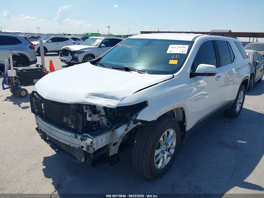 Vin: 1gnergkw4lj152794, lot: 46675706, chevrolet traverse fwd lt cloth 20202