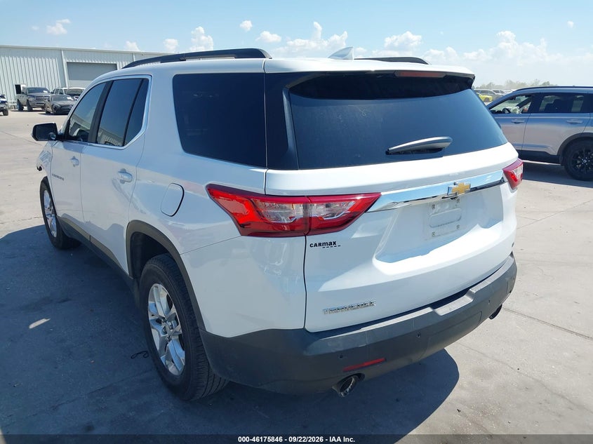 Vin: 1gnergkw4lj152794, lot: 46675706, chevrolet traverse fwd lt cloth 20203