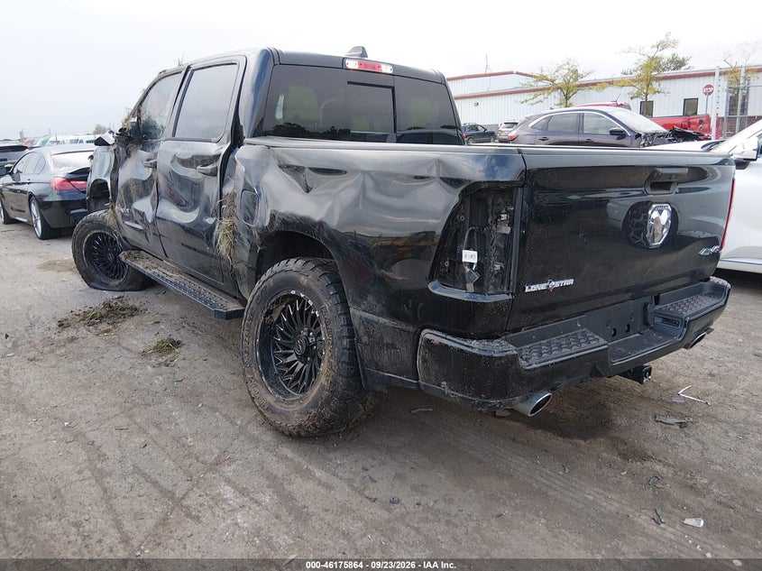 Vin: 1c6srfft3pn702174, lot: 46675724, ram 1500 lone star  4x4 5'7 box 20233
