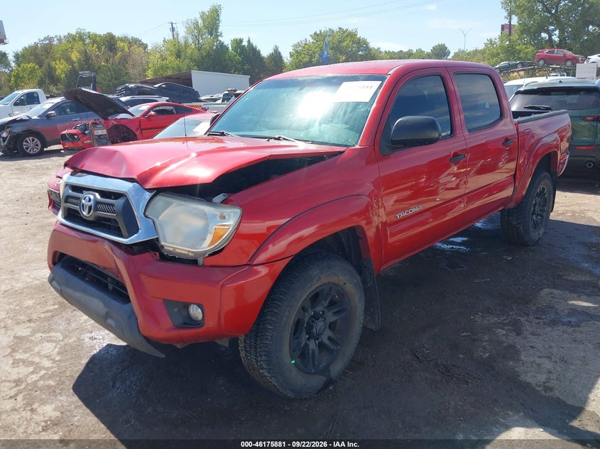 Vin: 5tflu4en5fx141272, lot: 46675741, toyota tacoma base v6 20152