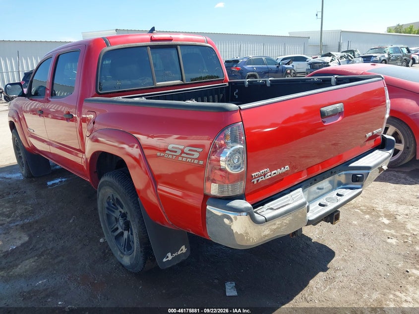 Vin: 5tflu4en5fx141272, lot: 46675741, toyota tacoma base v6 20153