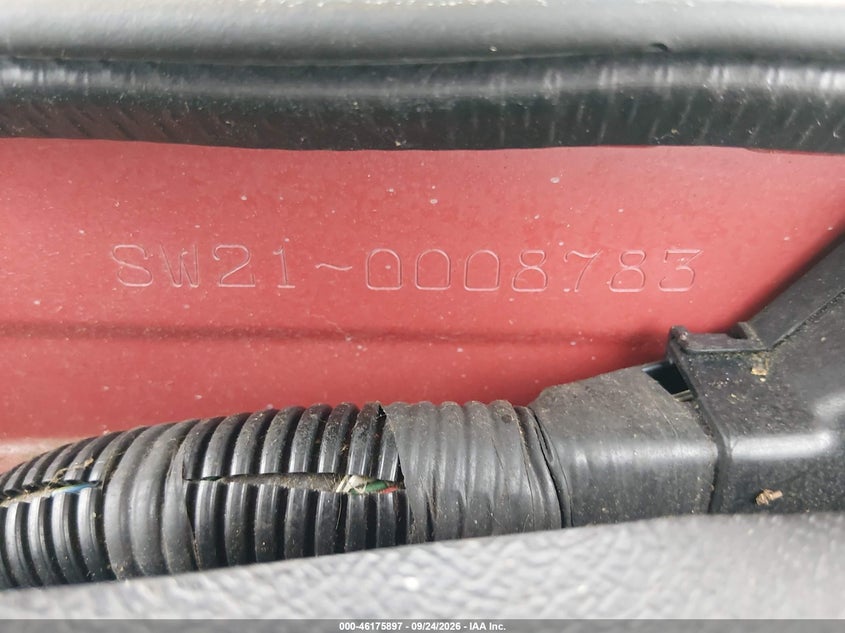 TOYOTA MR2 1991 VIN JT2SW21N3M0008783