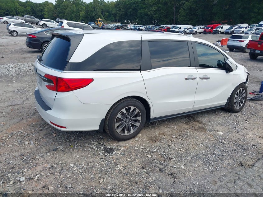 Vin: 5fnrl6h64rb035147, lot: 46675775, honda odyssey ex-l 20244
