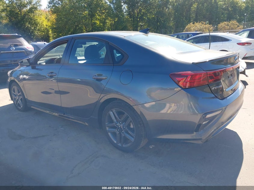 Vin: 3kpf34ad2me400102, lot: 46675792, kia forte gt-line 20213