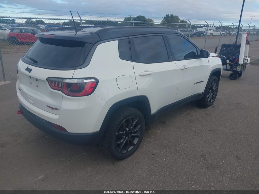 Vin: 3c4njddb4jt234796, lot: 46675795, jeep compass trailhawk 20184