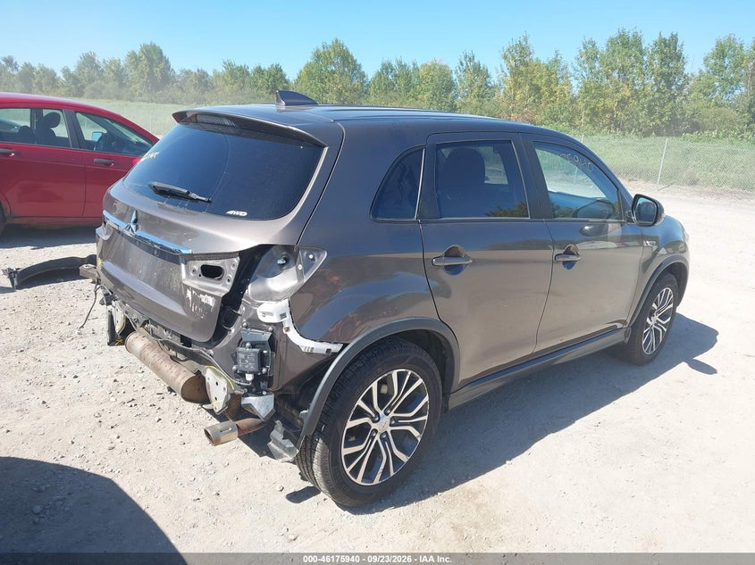 Vin: ja4ar3auxku026317, lot: 46675800, mitsubishi outlander sport 2.0 se 20194