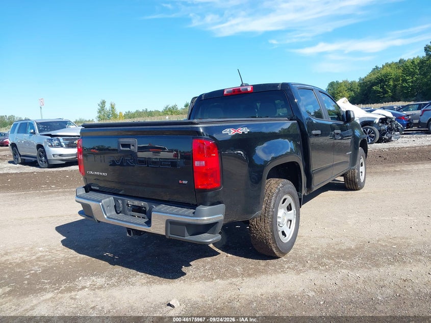 Vin: 1gcgtben8m1214384, lot: 46675827, chevrolet colorado 4wd  short box wt 20214