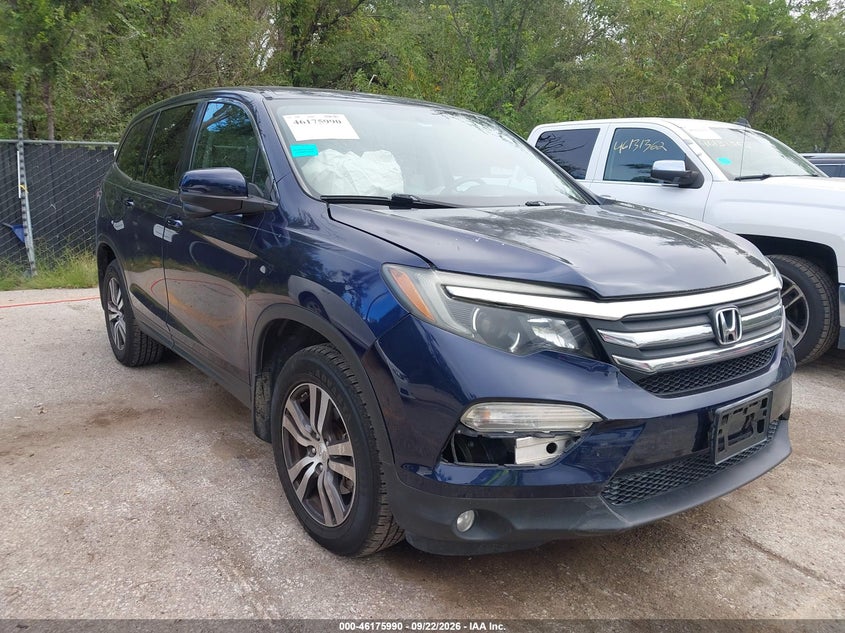 Vin: 5fnyf5h51jb019769, lot: 46675850, honda pilot ex-l 2018 img_1