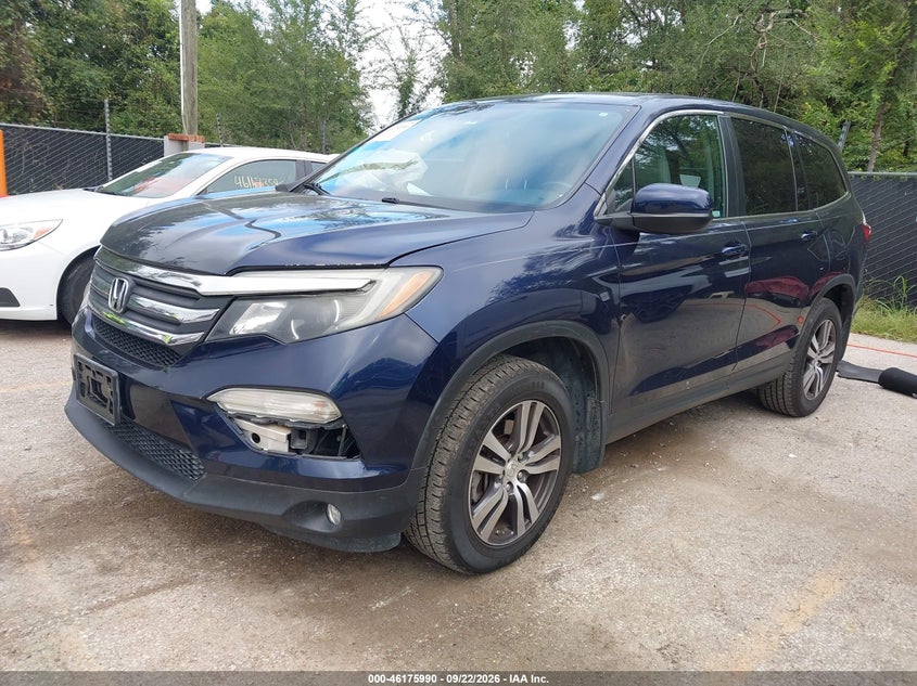 Vin: 5fnyf5h51jb019769, lot: 46675850, honda pilot ex-l 20182