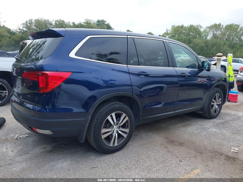 Vin: 5fnyf5h51jb019769, lot: 46675850, honda pilot ex-l 20184