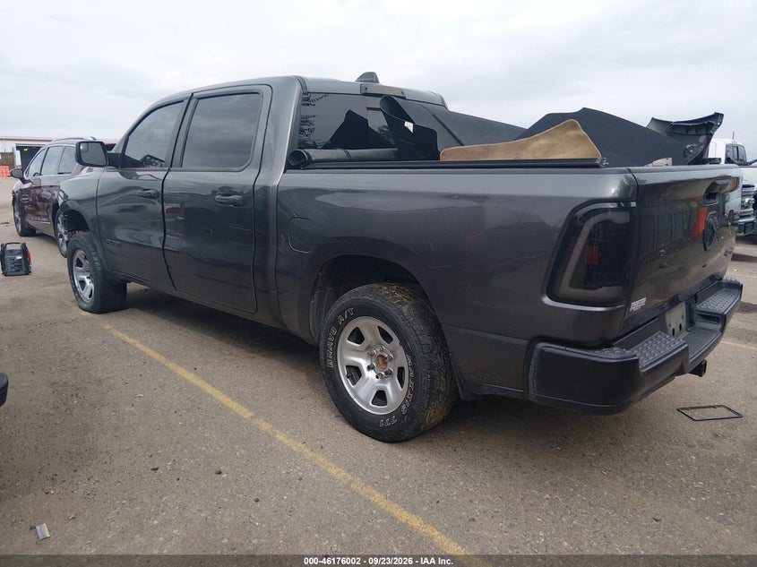 Vin: 1c6srfgt0kn613301, lot: 46675862, ram 1500 tradesman  4x4 5'7 box 20193